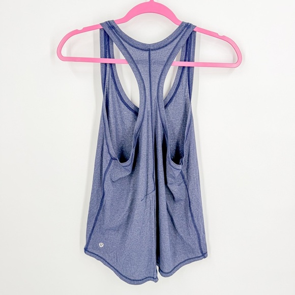 Lululemon Athletica Blue Sleeveless Tank Top - Picture 3 of 4